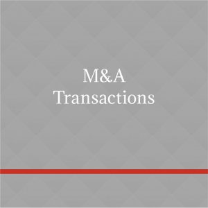 M&A Transactions