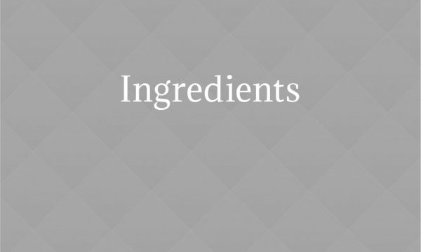 Ingredients